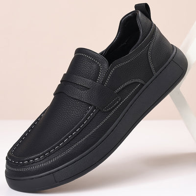 Zapatos de Cuero para Hombre sin Cordones con Suela Suave - Image 3