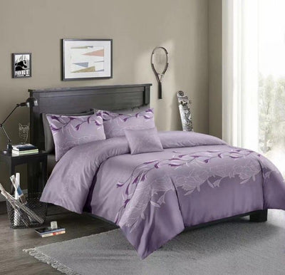 Juego de Cama Tres Piezas Negro Liso Premium - Image 9