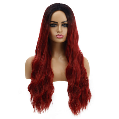 Peluca Ondulada para Mujer - Cabello Rizado Europeo y Americano - Image 6