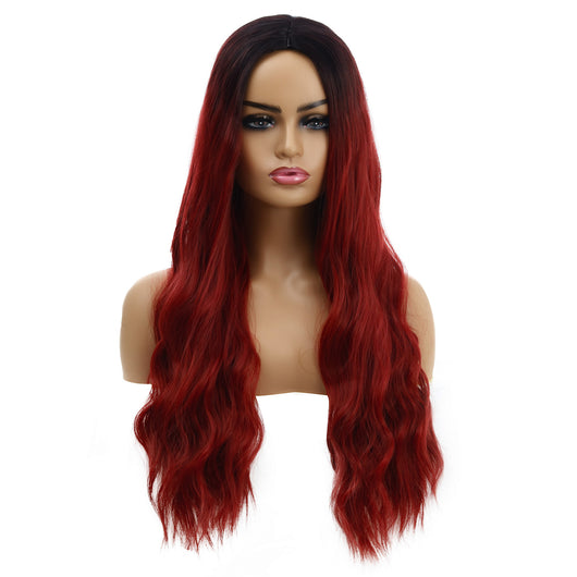 Peluca Ondulada para Mujer - Cabello Rizado Europeo y Americano - Image 6