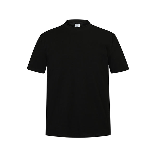 Camiseta Suelta de Manga Corta en Color Sólido para Hombre