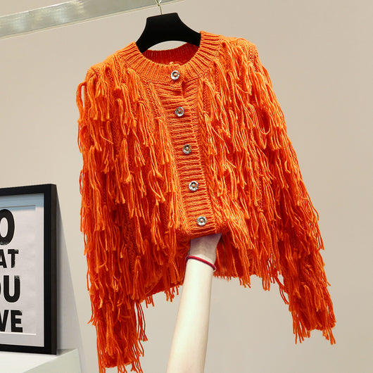 Cardigan de Lana Pura para Mujer - Suéter Clásico de Manga Larga - Image 5