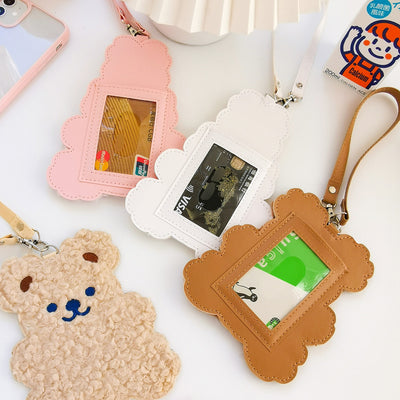 Set de Tarjetas de Autobús Escolar con Diseño Kawaii y Cordón - Image 2