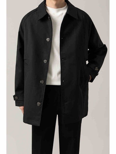 Chaqueta Suelta de Solapa para Hombre - Corte Medio - Image 3