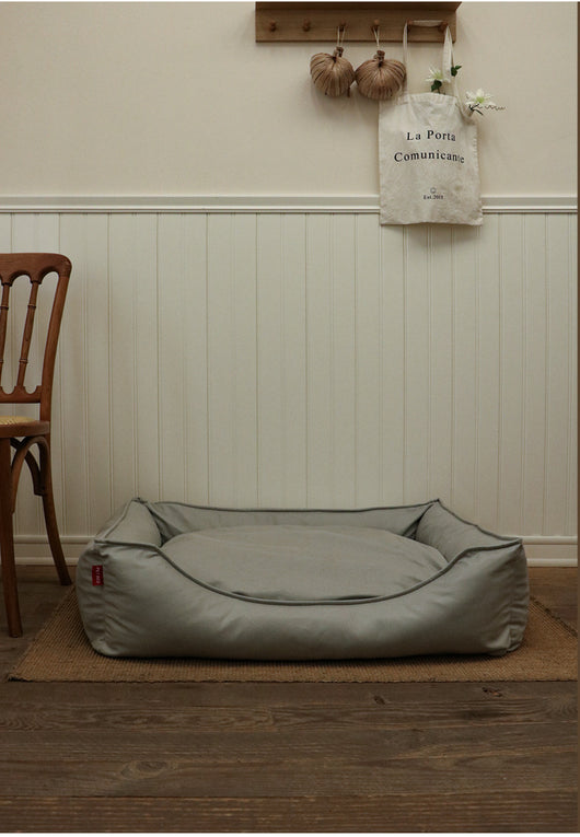 Cama Impermeable para Mascotas - Sofá Nido de Cuero Sintético Premium - Image 11