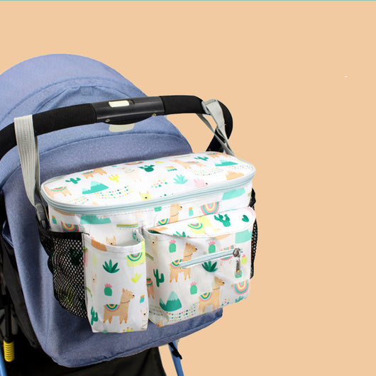 Organizador de Cochecito Bebé - Bolsa Multiusos con Gran Capacidad y Portabiberones - Image 22