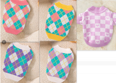 Cardigan Tejido a Rayas para Perros - Suéter Cómodo y Elegante - Image 2