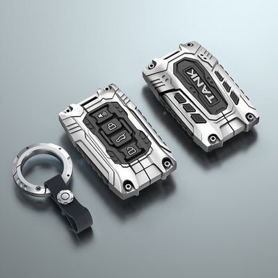 Juego de Fundas Protectoras para Llaves de Auto Estilo Mecha Metal - Image 20
