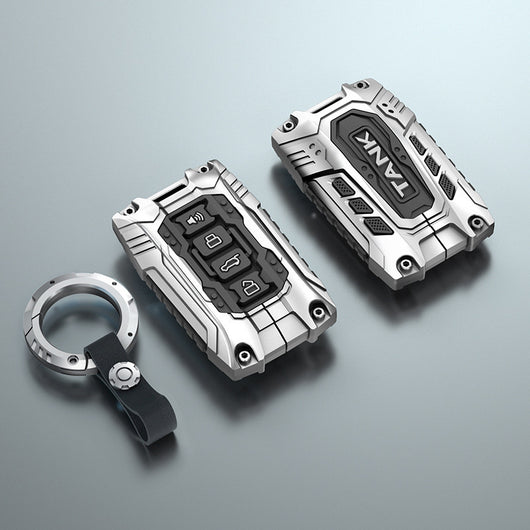 Juego de Fundas Protectoras para Llaves de Auto Estilo Mecha Metal - Image 20