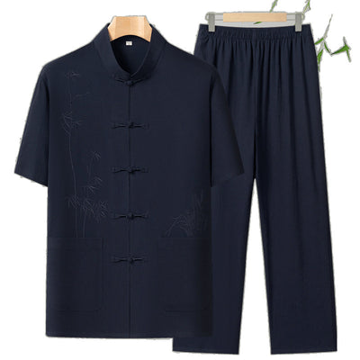 Conjunto de Descanso en Algodón para Abuelos - Cómodo y Elegante - Image 11