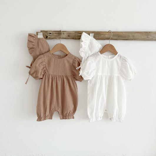 Enterizo Corto de Verano para Bebé - Diseño Simple y Cómodo - Image 6