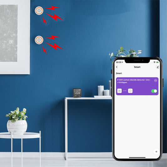 Sensor Inteligente WiFi con Pantalla LED: Temperatura, Humedad y Control Domótico - Image 2