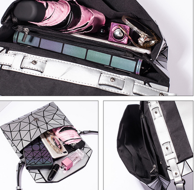 Bolsa Cuadrada Lingge de Hombro - Versátil y Elegante - Image 7