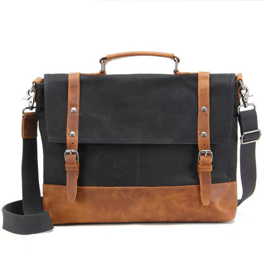 Bolsa de Hombro Retro Overflowing para Hombre - Image 4