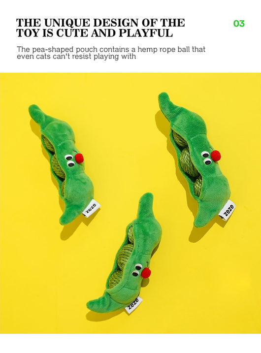 Juguetes Interactivos para Gatos - Pelotas de Sisal y Bastón Teaser - Image 13