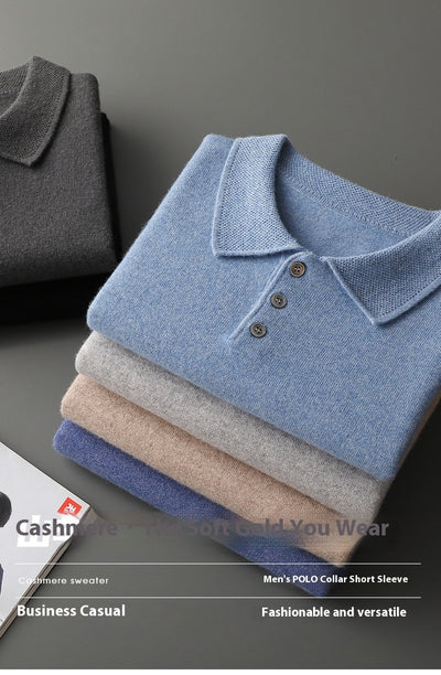 Polo Camiseta de Cachemira con Mangas a la Altura del Codo - Image 21