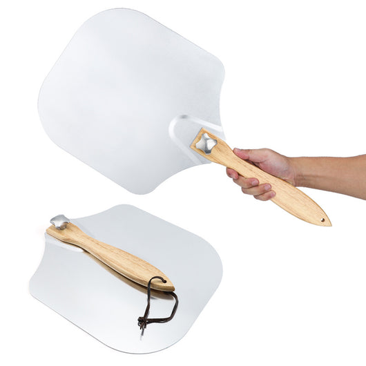 Pala de Aluminio para Pizza con Mango Plegable Removible