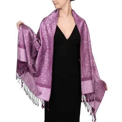 Elegante Chal Ligero de Lujo - Envolvente de Imitación Cashmere para Mujer - Image 31