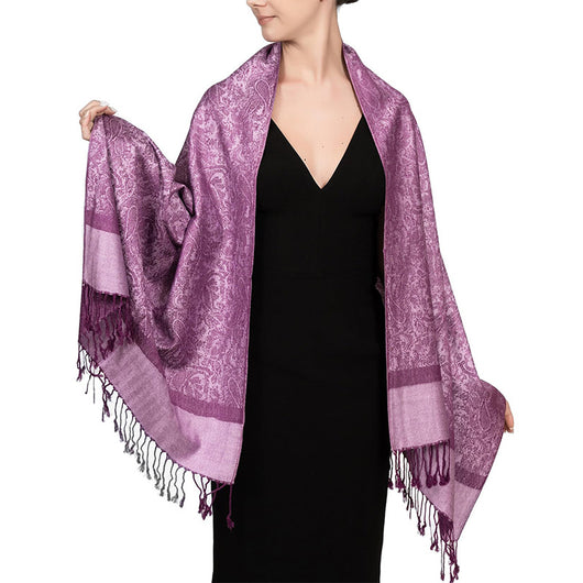Elegante Chal Ligero de Lujo - Envolvente de Imitación Cashmere para Mujer - Image 31