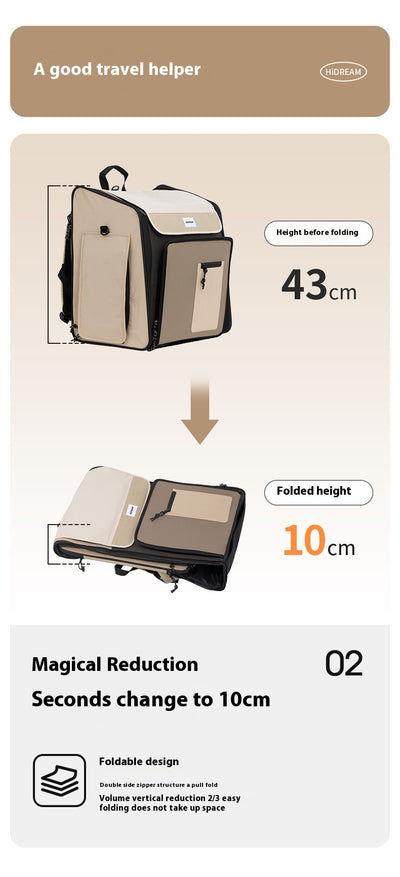Mochila Transportadora Respirable para Gatos y Perros - Gran Capacidad Portátil - Image 19