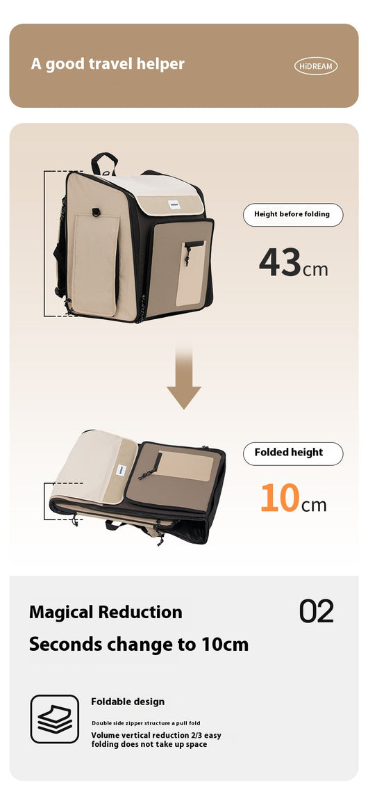 Mochila Transportadora Respirable para Gatos y Perros - Gran Capacidad Portátil - Image 19