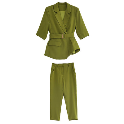 Traje de Dos Piezas con Diseño de Cintura Reductora - Image 13