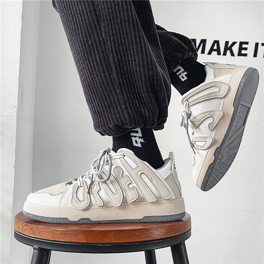 Zapatillas Urbanas Unisex con Letras - Diseño Minimalista Low-Top - Image 15