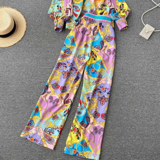 Conjunto Retro Elegante: Camisa Suelta y Pantalón de Temperamento Francés - Image 19