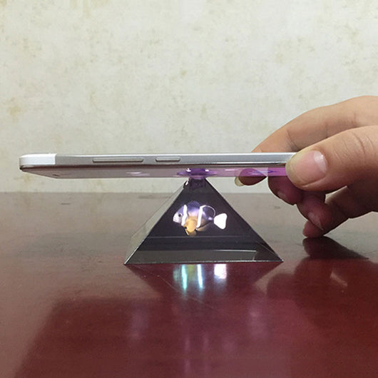 Pirámide Proyector Holográfico 3D de Realidad Virtual sin Gafas - Image 3