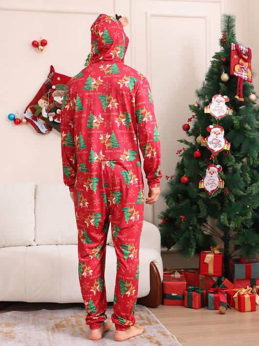 Conjunto Navideño Familiar de Pantalones Largos para Niños y Niñas - Image 33