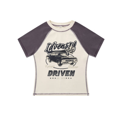 Playera Retro Americana Estampada Hot Girl Manga Corta - Image 6