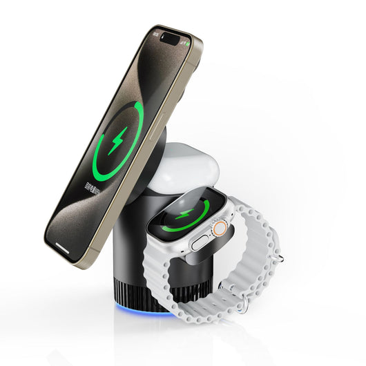 Reloj Inteligente con Auriculares y Cargador Magnético 3 en 1 - Image 19
