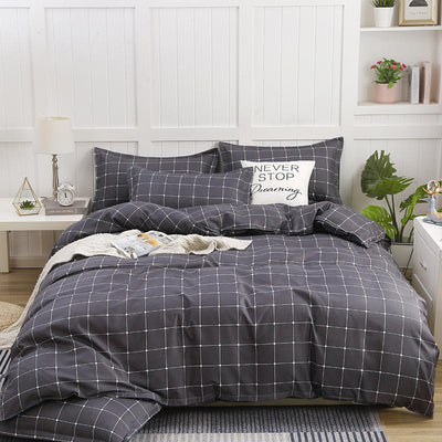 Juego de Cama Algodón Satinado de Cuatro Piezas con Funda Acolchada Reforzada - Image 21