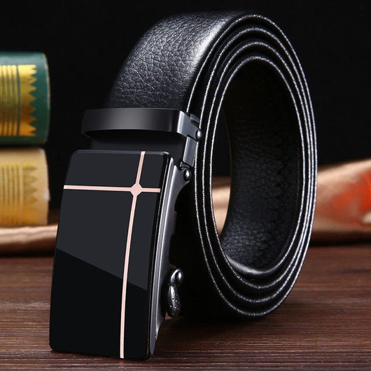 Cinturón Ejecutivo para Hombre con Hebilla Automática - Image 3
