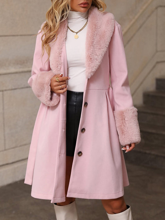 Abrigo Tipo Trench Cardigan para Mujer con Solapa y Cierre Simple - Image 15