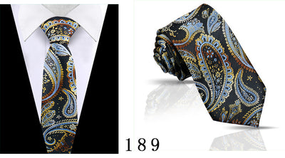 Corbata Casual Ejecutiva de Poliéster Jacquard para Hombre - Image 65