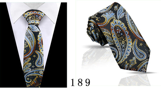 Corbata Casual Ejecutiva de Poliéster Jacquard para Hombre - Image 65