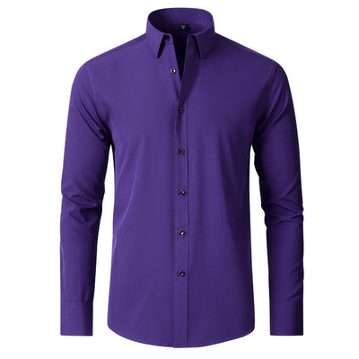 Camisa Ejecutiva Elástica Antirruga sin Planchado para Hombre - Image 20