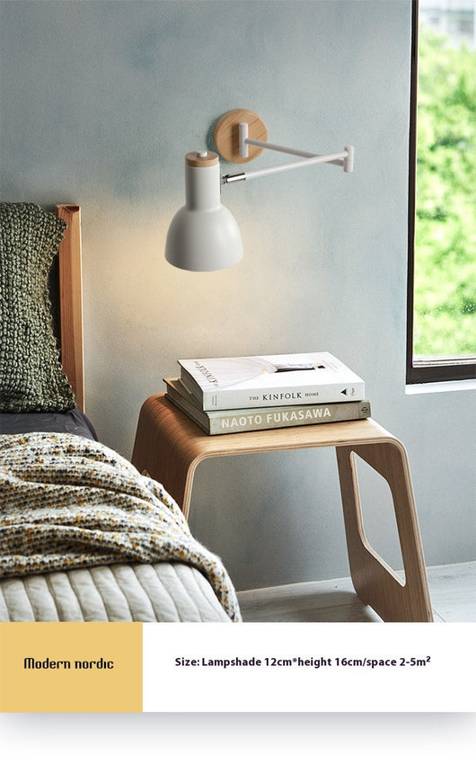 Lámpara de Pared Articulada con Soporte para Pinceles - Diseño Creativo Retráctil - Image 14