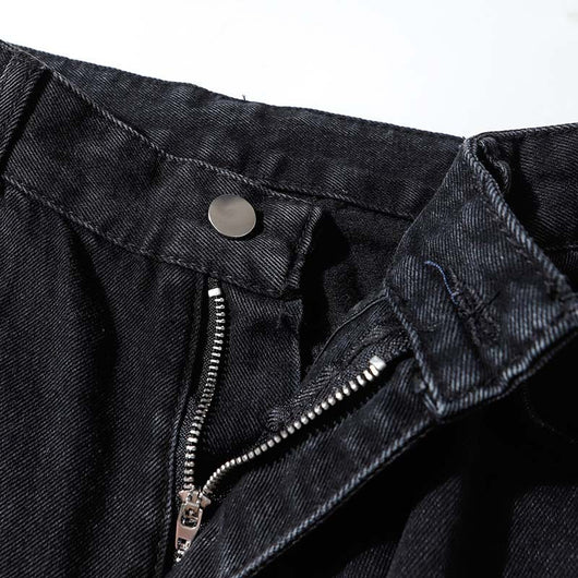 Pantalón Cargo Denim Lavado Industrial con Múltiples Bolsillos - Image 30