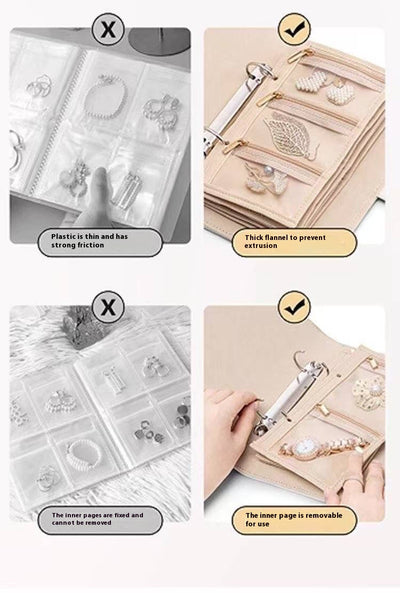 Joyero Libro de Oro - Organizador Elegante para Joyas - Image 8