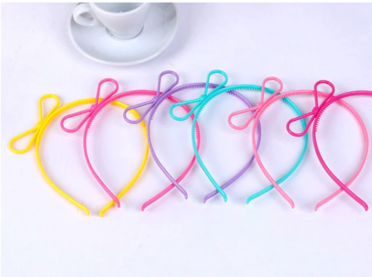 Set de 10 Diademas Decoradas para Niñas con Moños Lindos