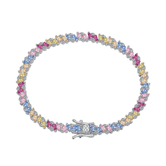 Pulsera de Circón Elegante Lujo de Alto Nivel