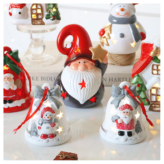 Adorno Navideño Luminoso Campana - Decoración Colgante con Luz Ambiental - Image 16