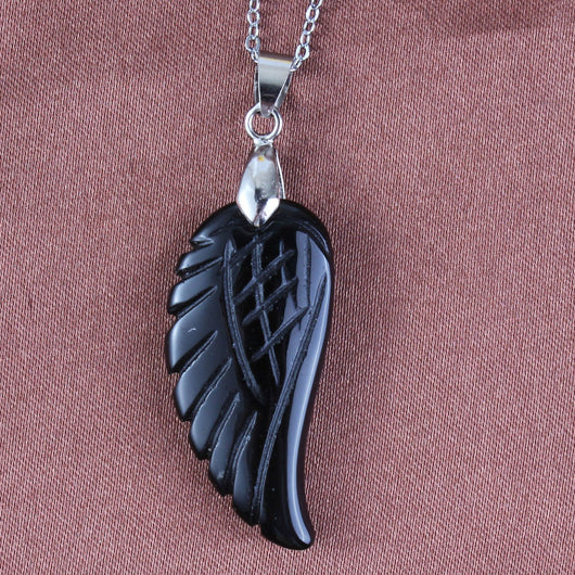 Colgante Alas de Ángel en Cristal Natural - Image 8