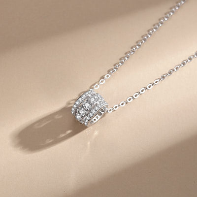 Collar Cadena de Diamantes Micro en Clavícula - Image 3