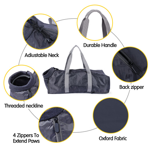Bolsa de Transporte para Gatos Reforzada Anti Arañazos y Mordidas - Image 9
