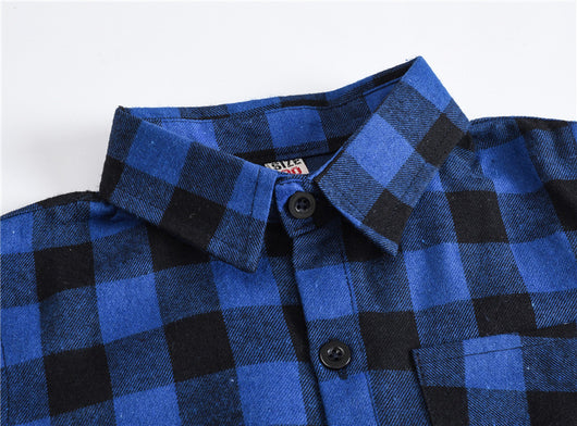 Camisas a Cuadros para Niños y Niñas - Tops Elegantes para Pequeños - Image 20