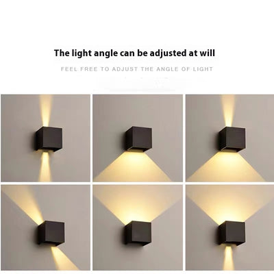 Lámpara de Pared LED Exterior Resistente al Agua Diseño Minimalista - Image 13
