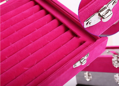 Caja Organizadora de Joyas con Compartimentos para Anillos, Pendientes y Collares - Image 9
